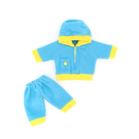 Комплект одежды Модница для пупса 43-48 см 6103 синий-желтый