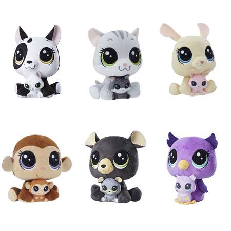 Плюшевые парочки Littlest Pet Shop в ассортименте