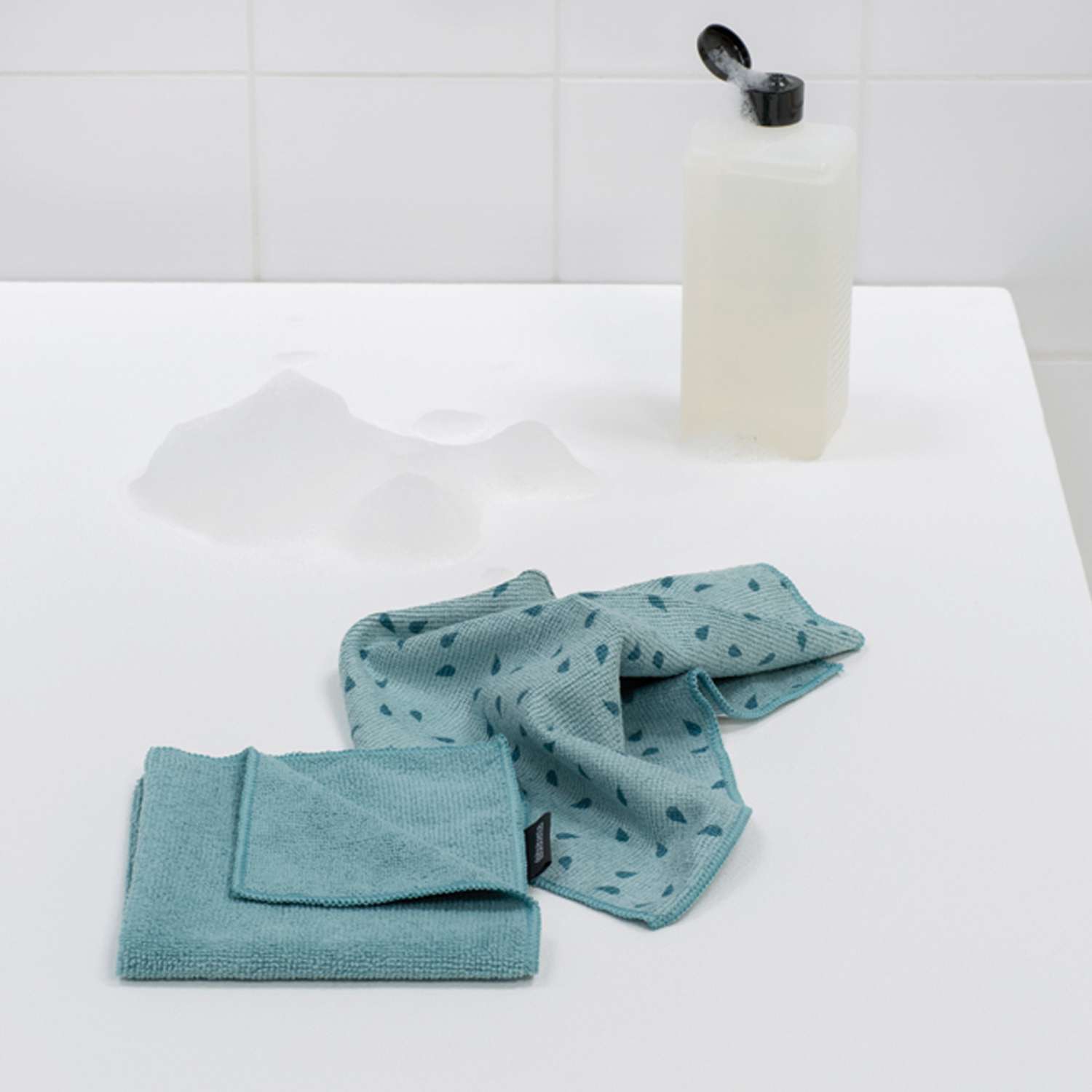 Салфетка для чистки Brabantia Sink Side из микрофибры 2шт - фото 6