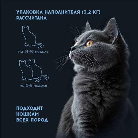 Наполнитель для кошачьего туалета Homzen силикагелевый 6.4кг 15.2л