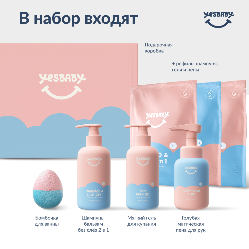 Подарочный набор косметики YESBABY универсальный детский - фото 2