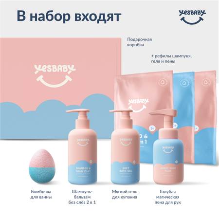 Подарочный набор косметики YESBABY универсальный детский