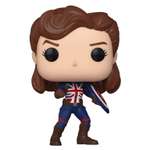 Фигурка Funko POP! Bobble Marvel What If Captain Carter with Shield Exc 55967