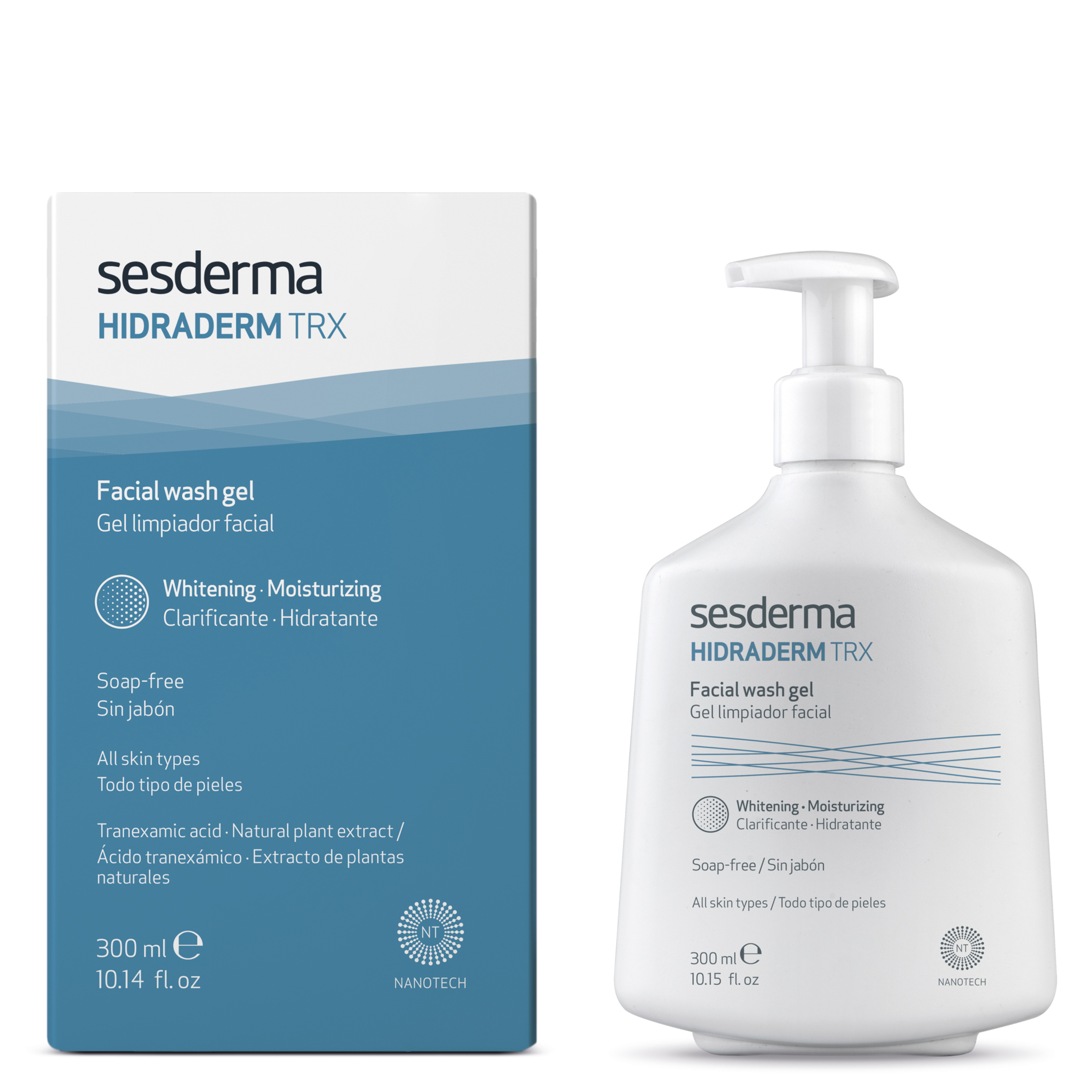 Гель для умывания лица Sesderma HIDRADERM TRX - фото 1