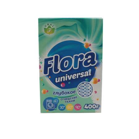 Порошок Flora 400 гр универсал