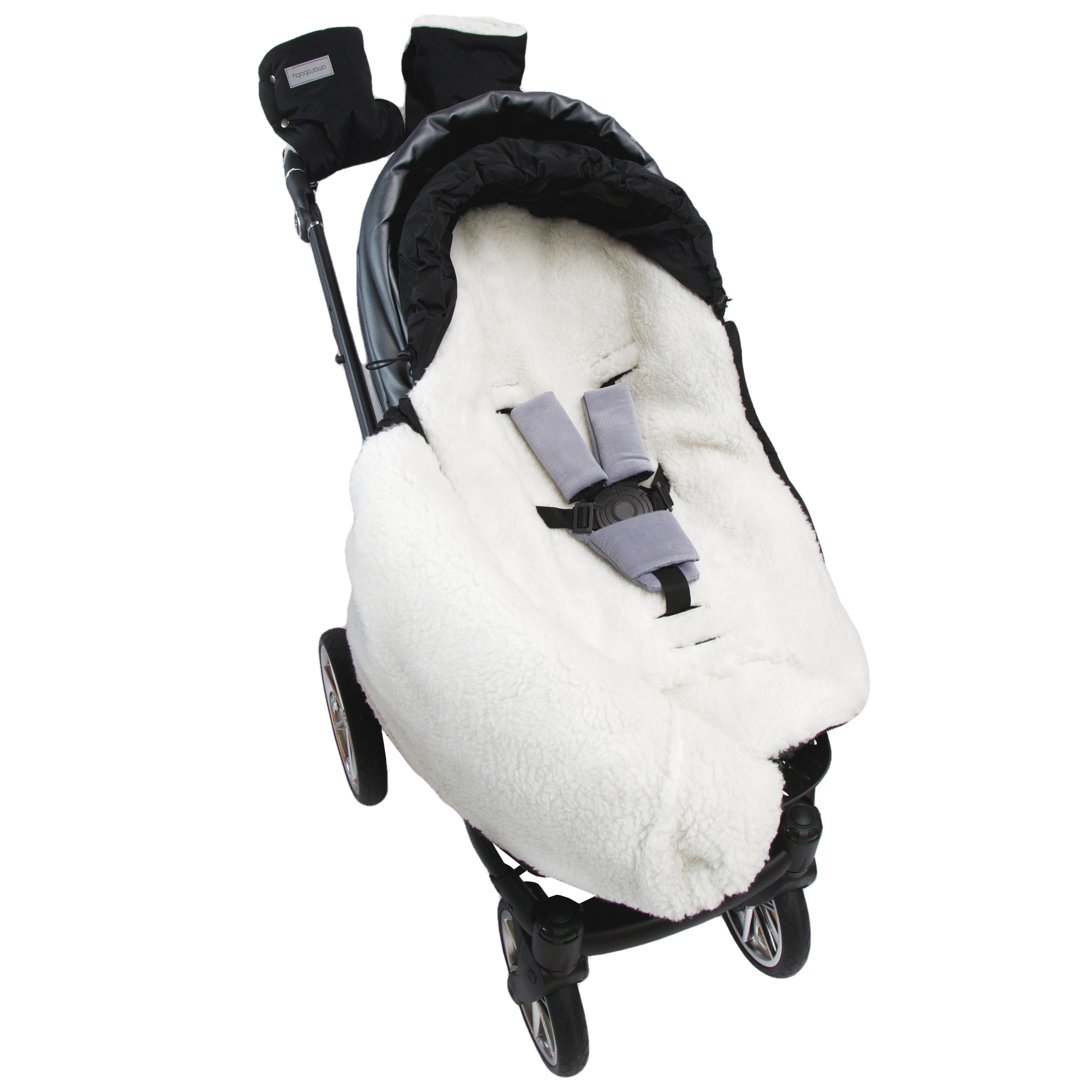 Конверт Amarobaby Snowy Travel Черный AMARO-6102-STC - фото 7