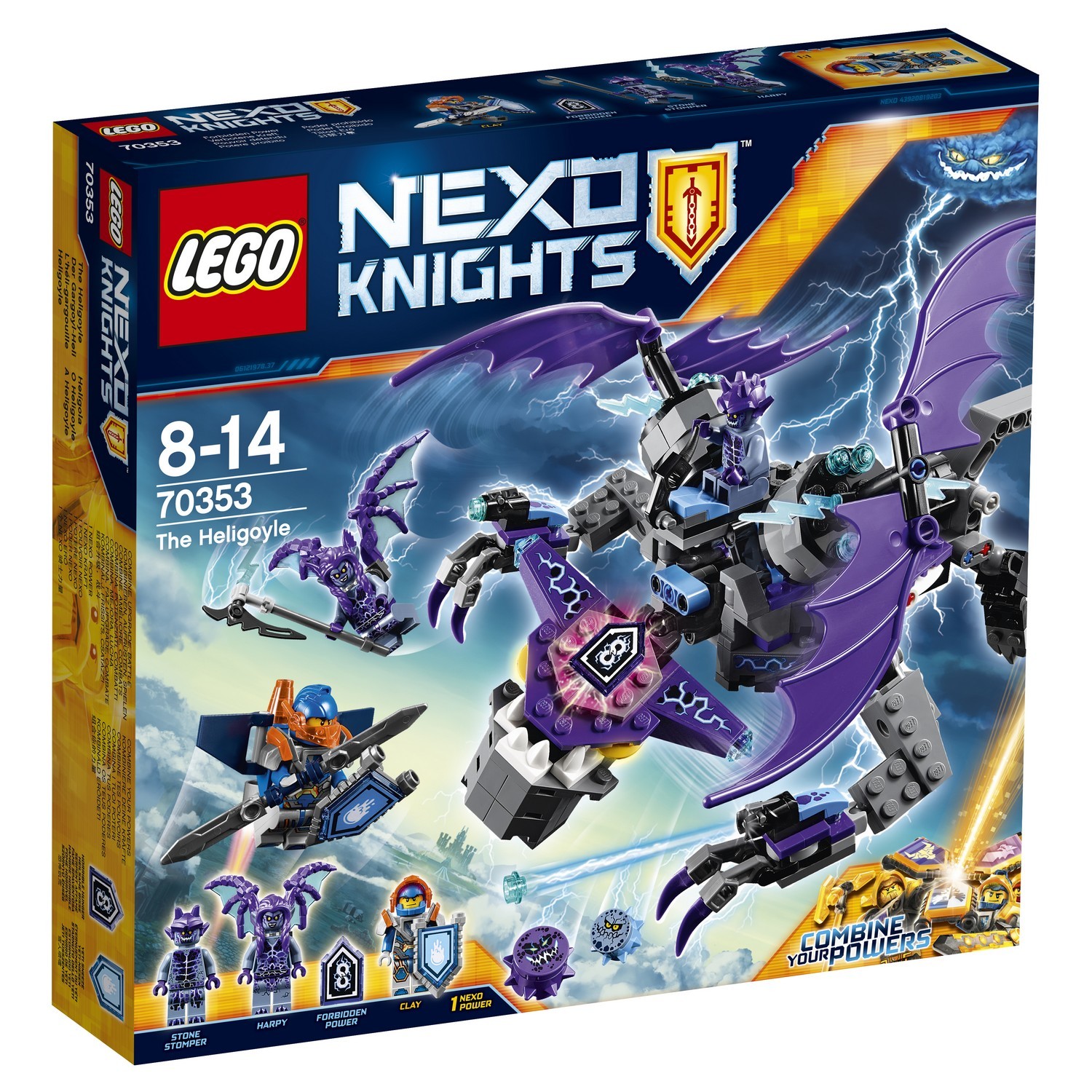 Конструктор LEGO Nexo Knights Летающая Горгулья (70353) купить по цене 2699  ₽ в интернет-магазине Детский мир