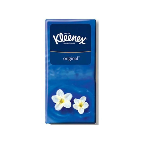 Платочки носовые Kleenex Original Белые 3620330 - фото 1