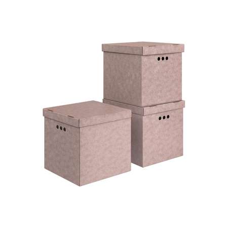Набор коробок для хранения VALIANT 31.5х31.5х31.5 см 3 шт