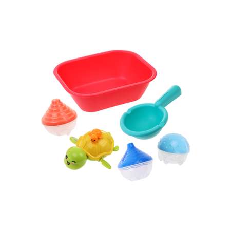 Игрушки для купания Наша Игрушка набор 6 предметов для ванной
