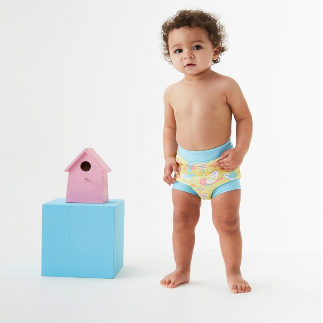 Подгузник для плавания Splash About Happy Nappy Птички XL - фото 5