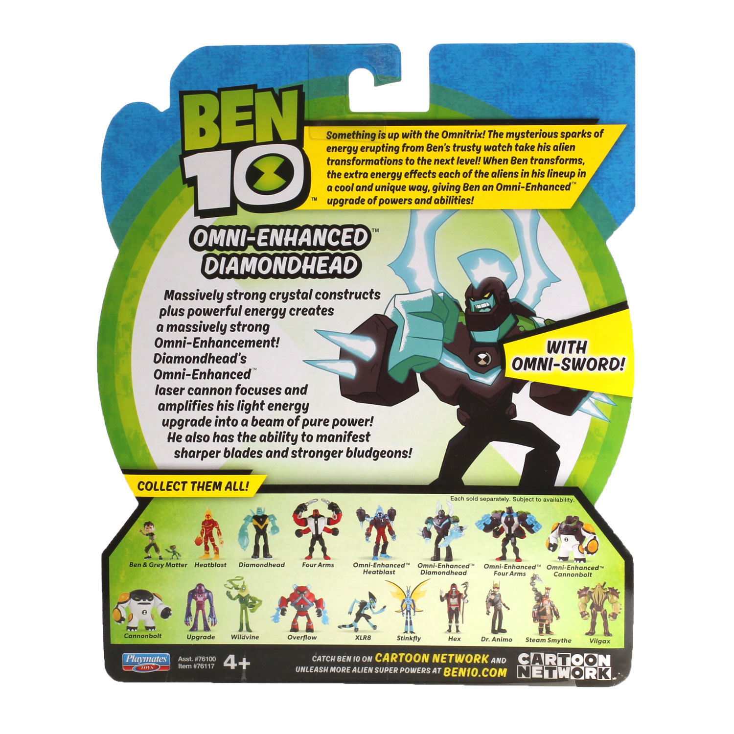 Фигурка Ben10 Алмаз 76117 - фото 6