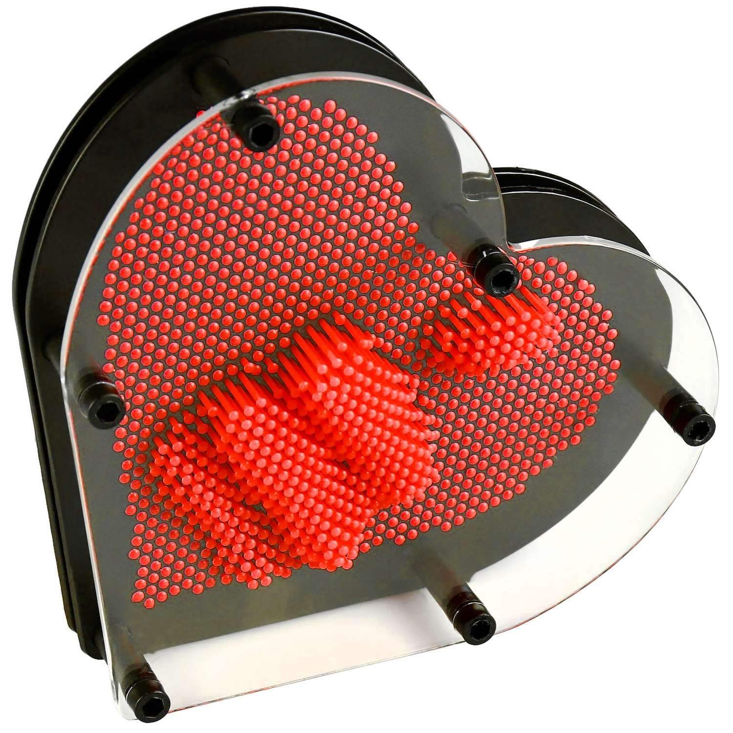 Игрушка-антистресс HitToy экспресс-скульптор Pinart Сердце 20 см красный - фото 5