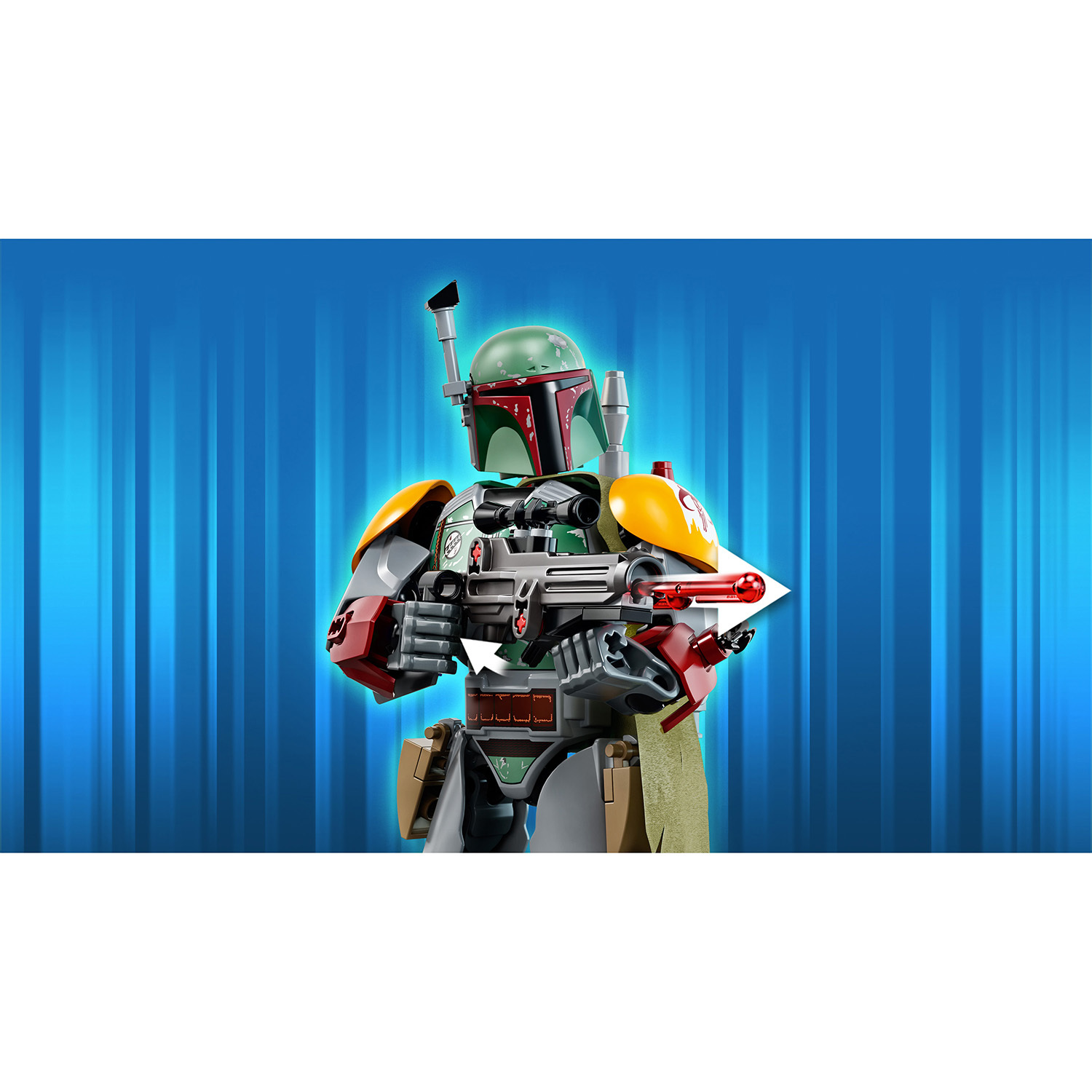 Конструктор LEGO Star Wars Боба Фетт блочный - фото 6