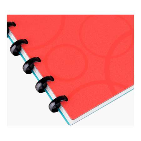 Бизнес-тетрадь BERLINGO А5+ 80 листов Eclipse клетка на кольцах с заменой блока пластиковая обложка