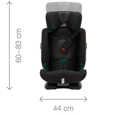 Автокресло Britax Roemer Advansafix i-Size Cool Flow - Silver speciaI