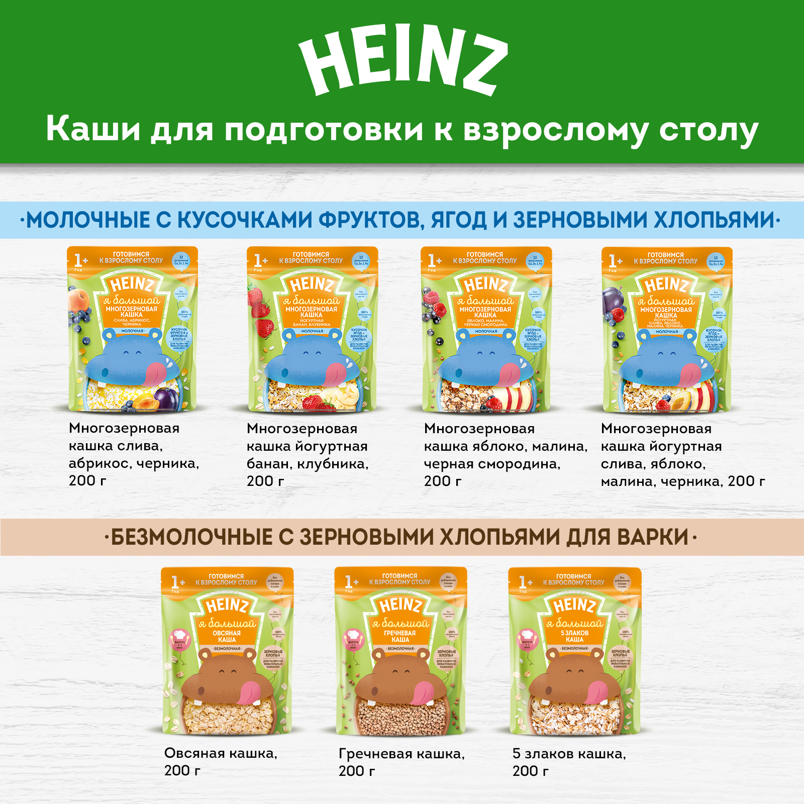 Каша безмолочная Heinz Я большой гречневая 200г с 12месяцев - фото 9