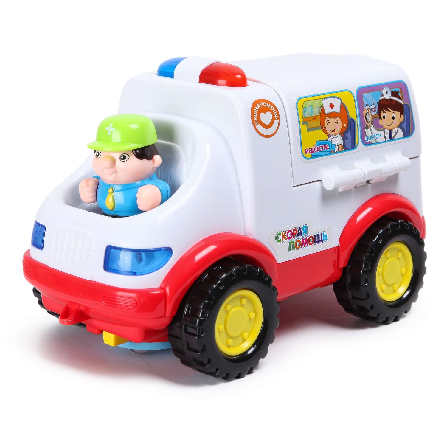 Игрушка развивающая BabyGo Машина скорой помощи OTC0059234 - фото 1