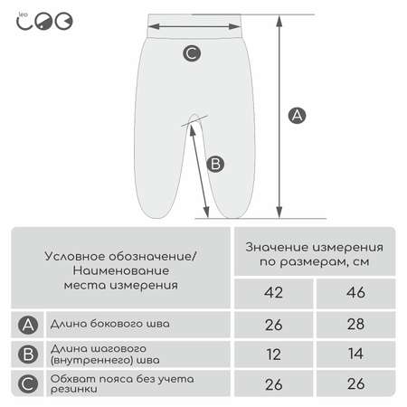 Ползунки 2 шт LEO