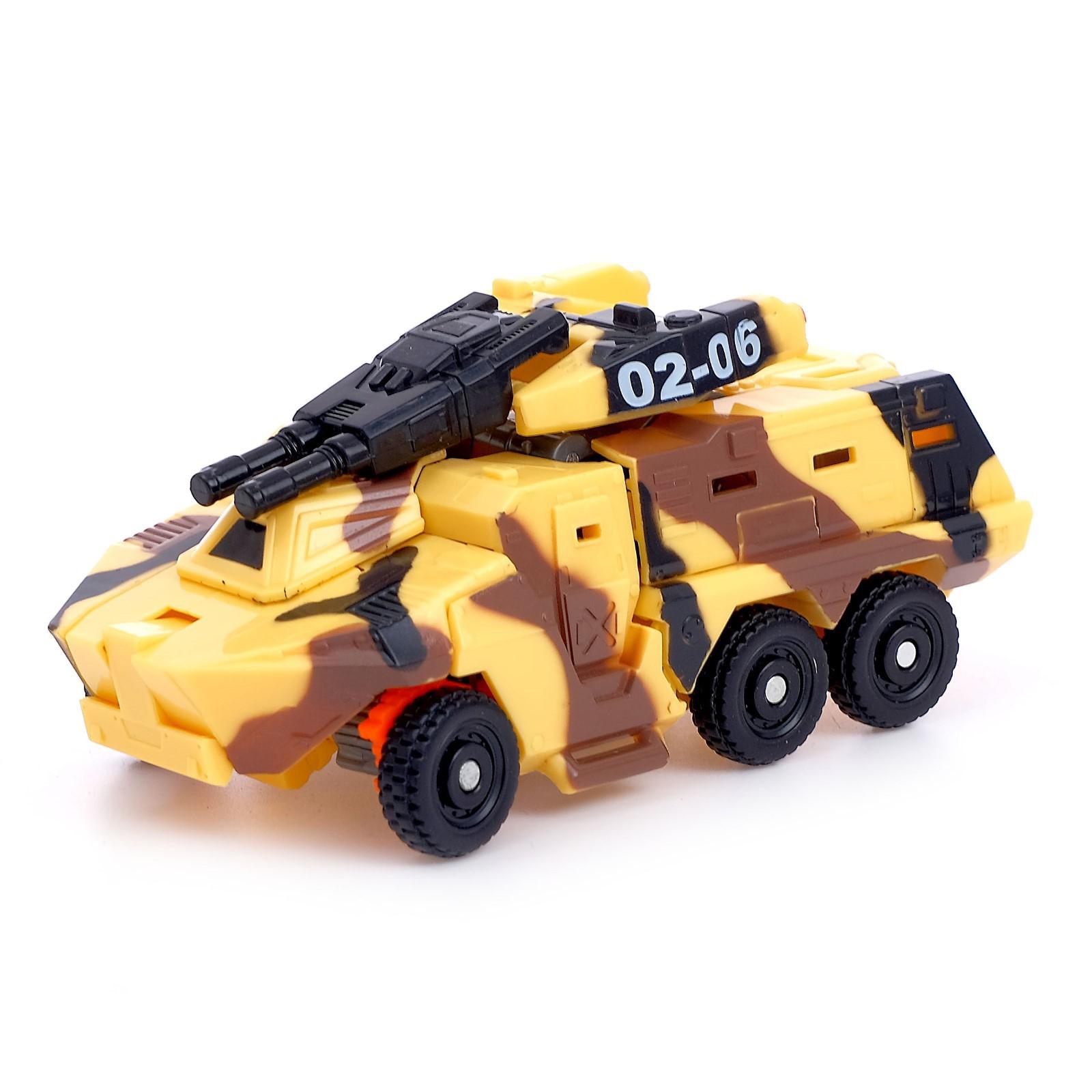 Робот-трансформер Sima-Land Военный цвет жёлтый - фото 3