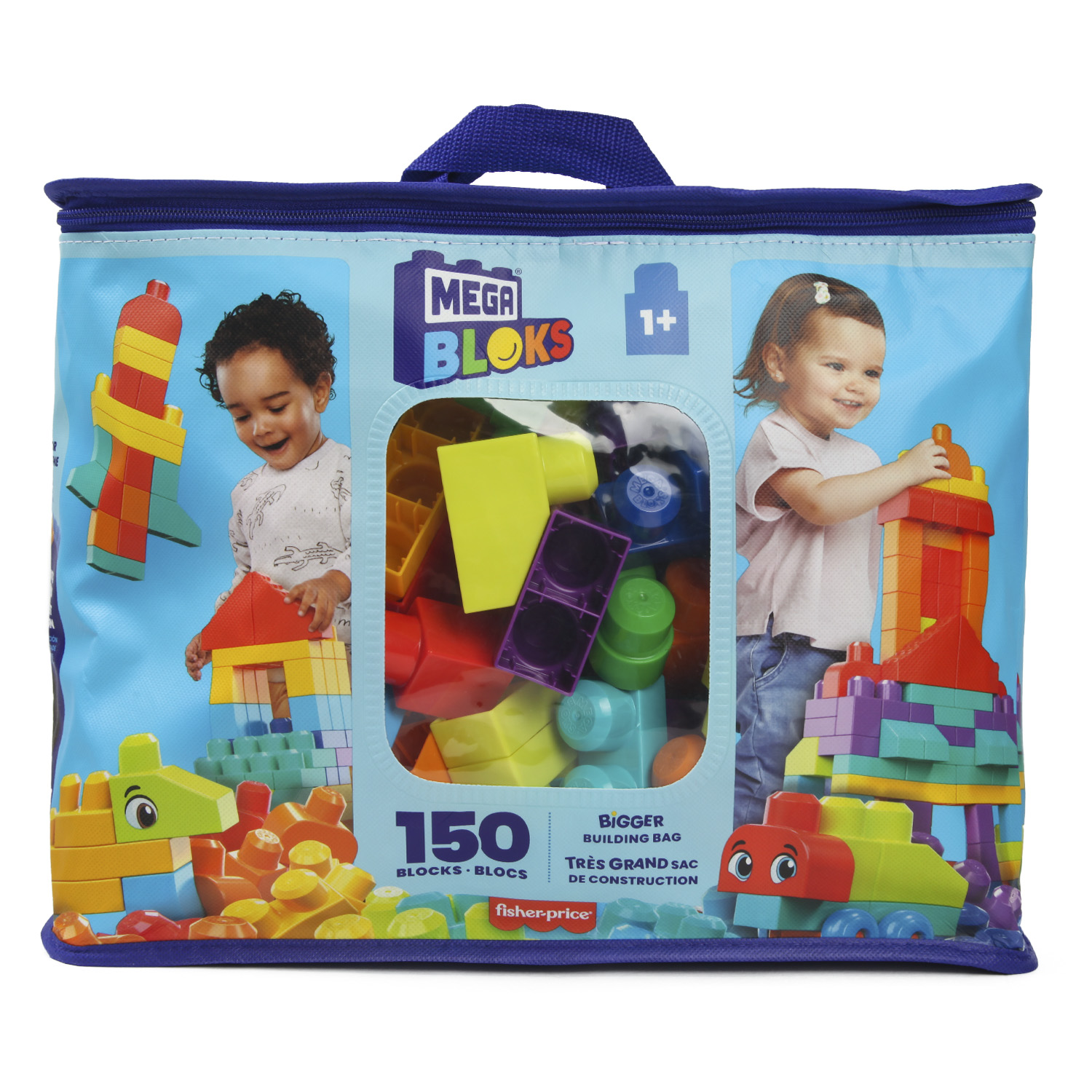 Конструктор Mega Bloks Bigger Building Bag HHM96