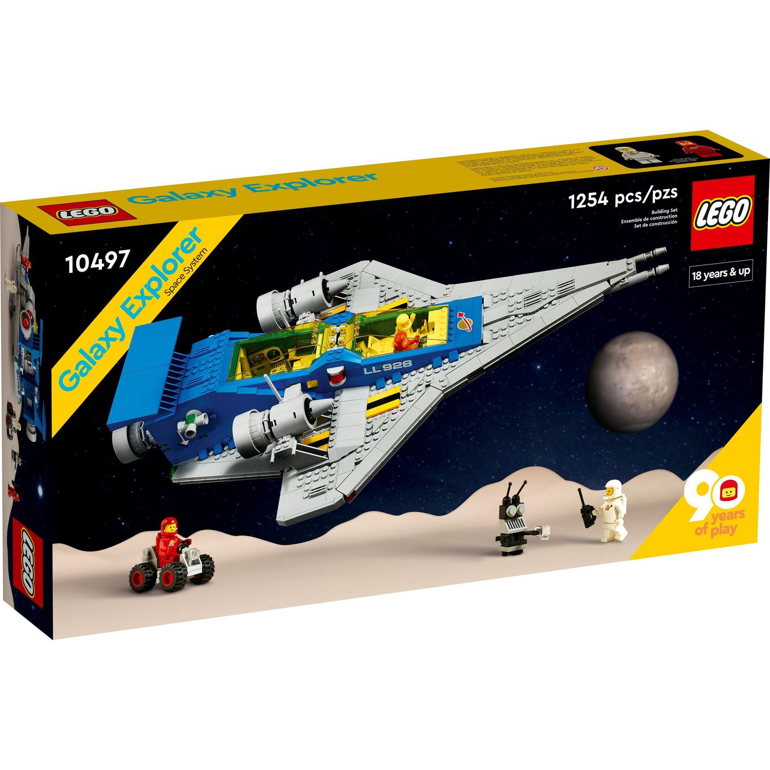 Конструктор LEGO Icons Исследователь галактики 10497 купить по цене 7499 ₽  в интернет-магазине Детский мир