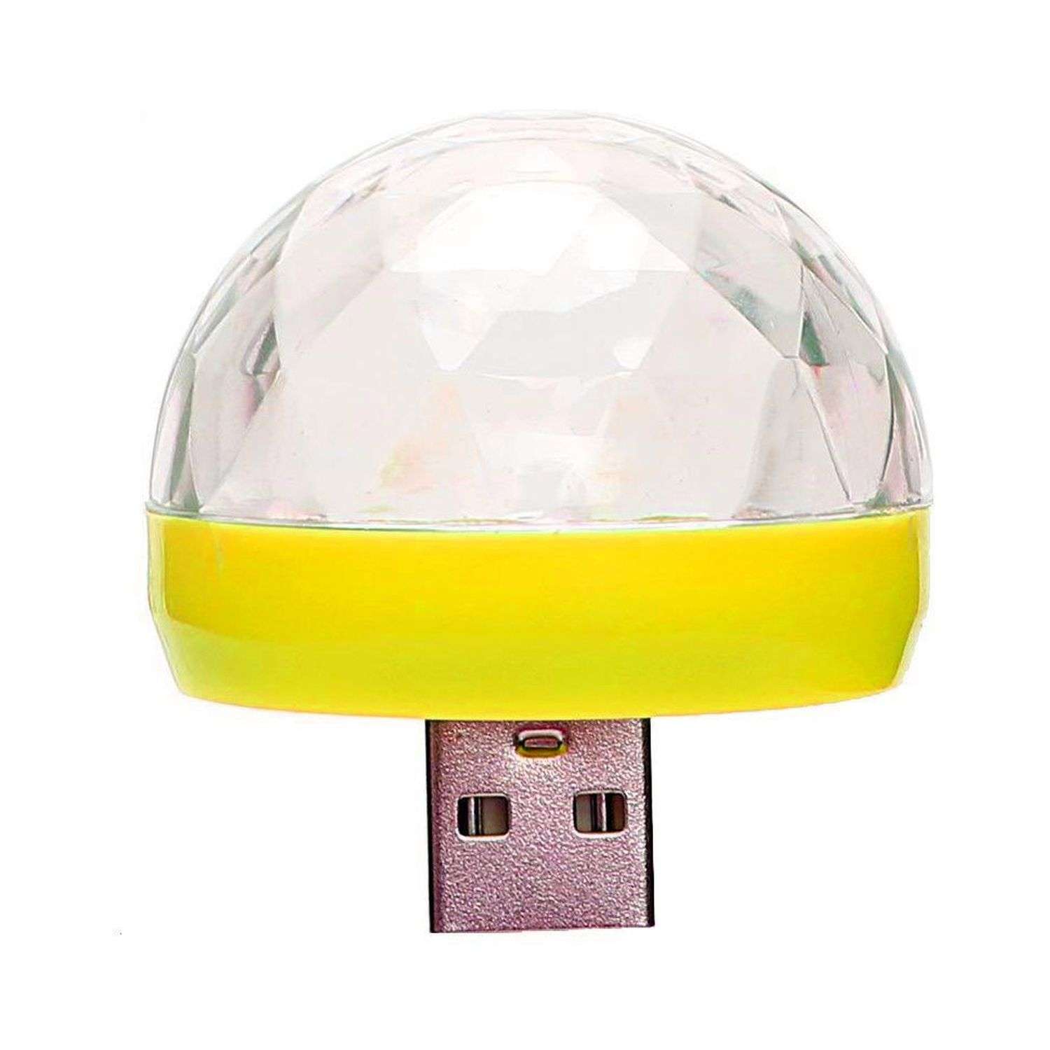 Светодиодная лампа USB NPOSS желтая - фото 1