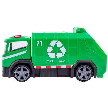 Машинка HTI (Teamsterz) Мусоровоз зелёный