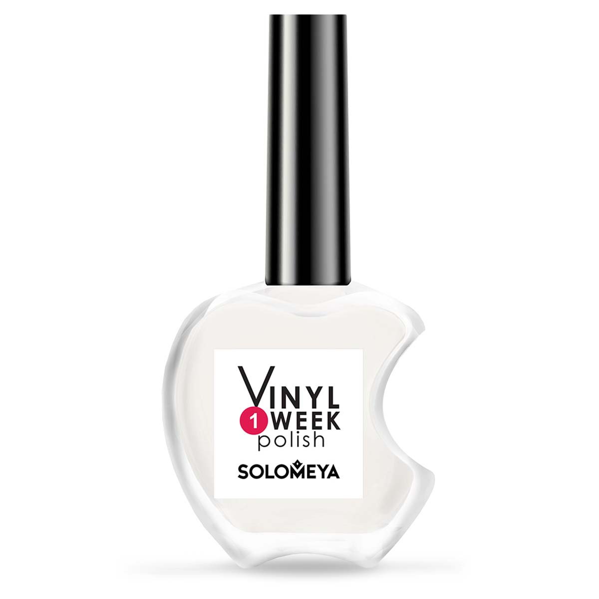 Лак для ногтей SOLOMEYA недельный One Week Vinyl Polish White 31 - фото 1