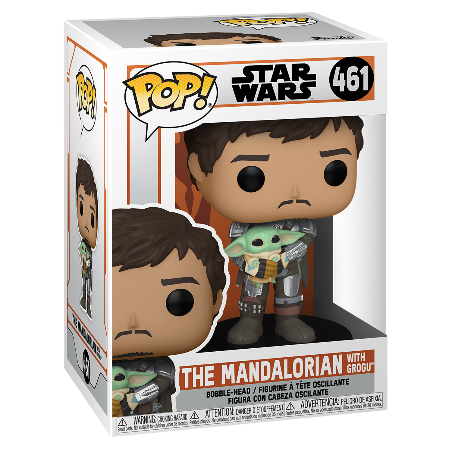 Фигурка Funko POP! Мандалорец с Грогу 54525 - фото 2