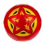 Футбольный мяч 1TOY 5 размер красный