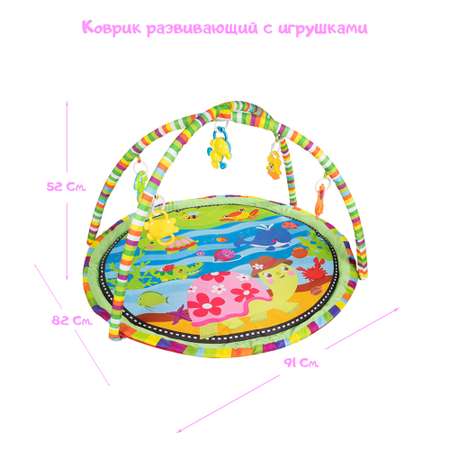 Развивающий коврик RIKI TIKI BK2019030067