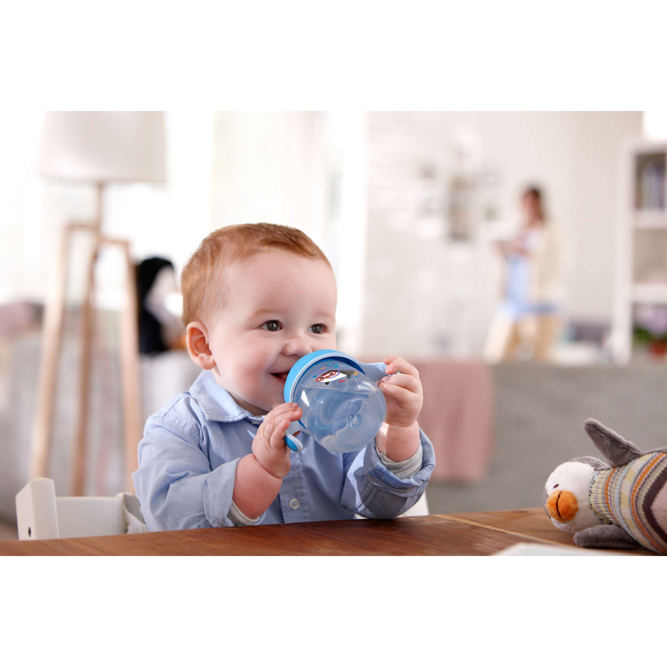 Чашка-поильник Philips Avent 200мл с 6месяцев Голубой SCF751/05 - фото 5