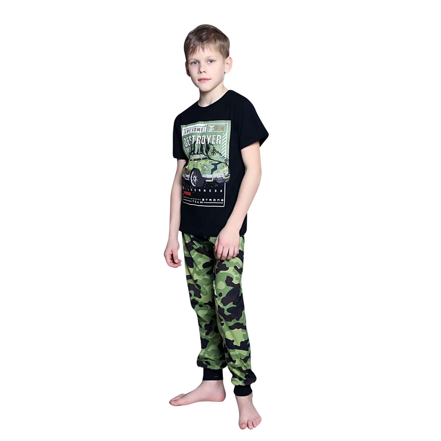 Пижама для мальчика T-SOD DTS1526/принт_4_SYH0000 - фото 1