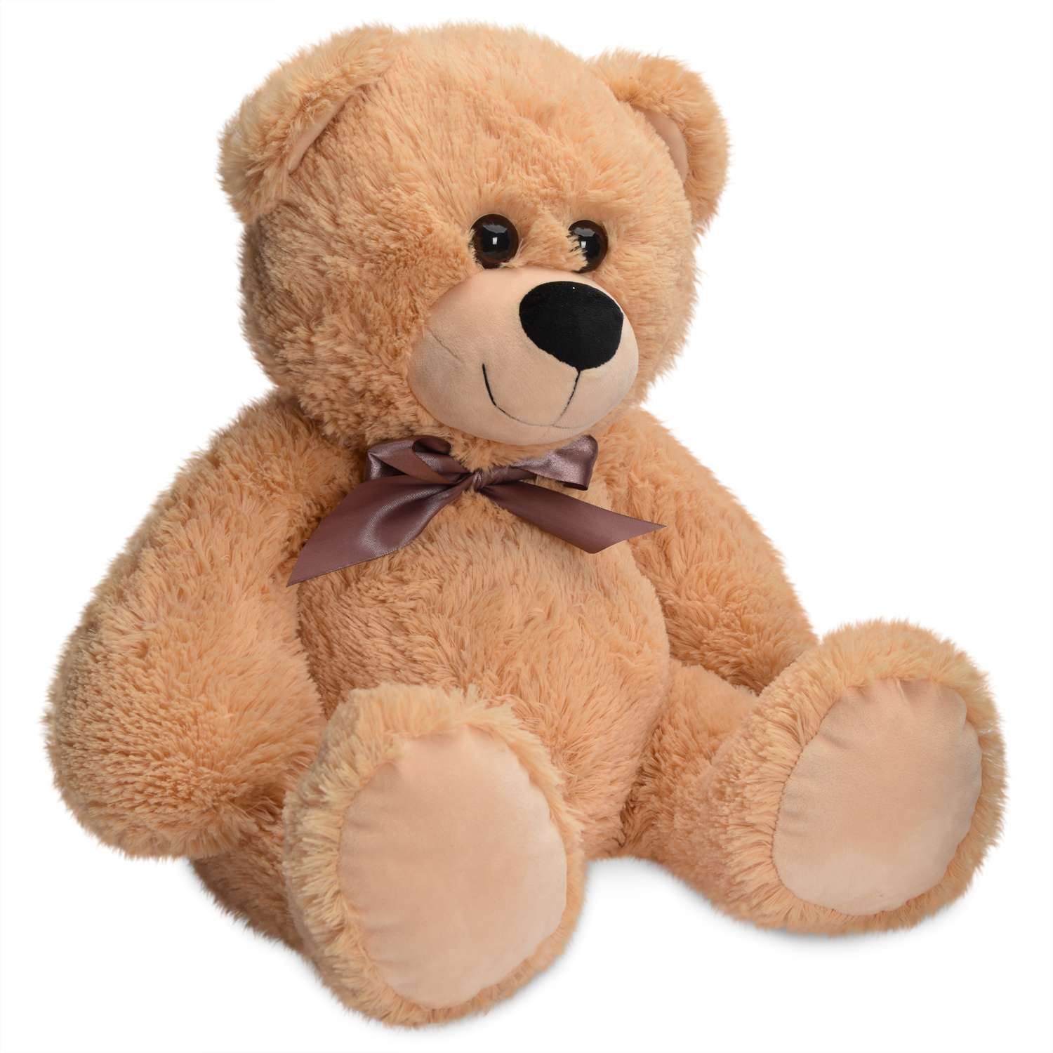 Мягкая игрушка Laffi Медвежонок коричневый 40см - фото 1