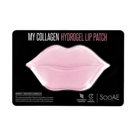 Патч для губ SooAE My collagen гидрогелевый 10 г