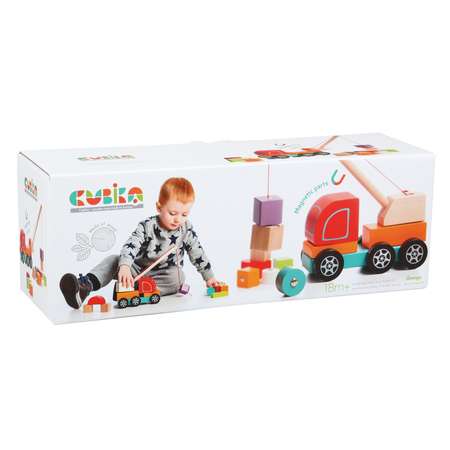 Игрушка Cubika Кран 11деталей 13982