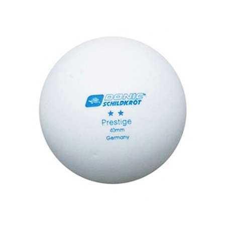 Мяч для настольного тенниса Donic PRESTIGE 2 6 штук белые