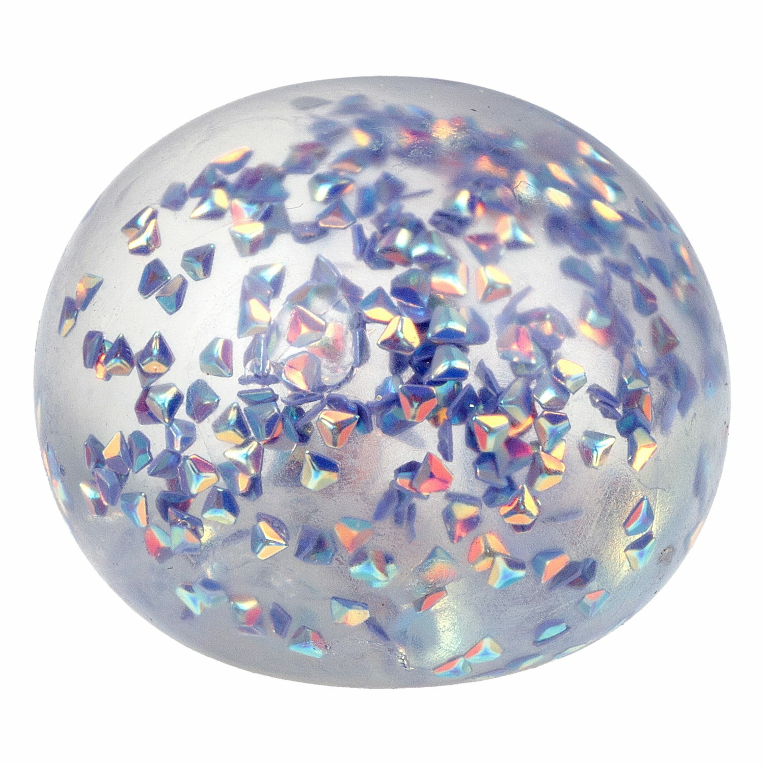 Игрушка-антистресс Крутой замес Супергель шар бриллиант фиолетовый - фото 1