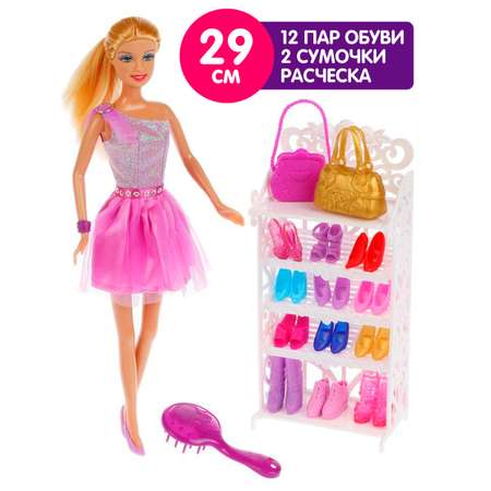 Кукла Defa Lucy Супермодель 29 см фиолетовый