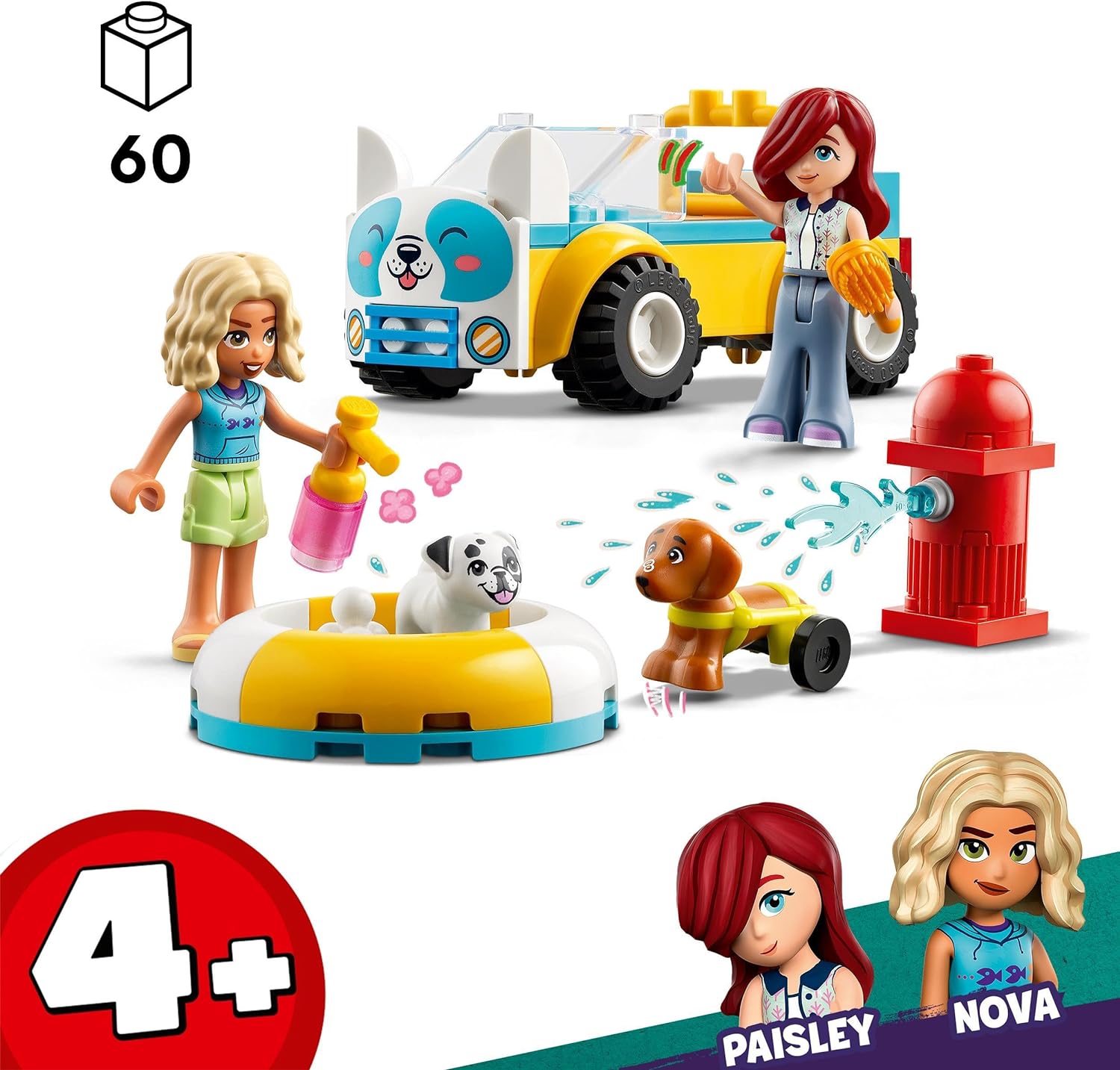 Конструктор LEGO Friends Машина для ухода за собаками 42635 - фото 2