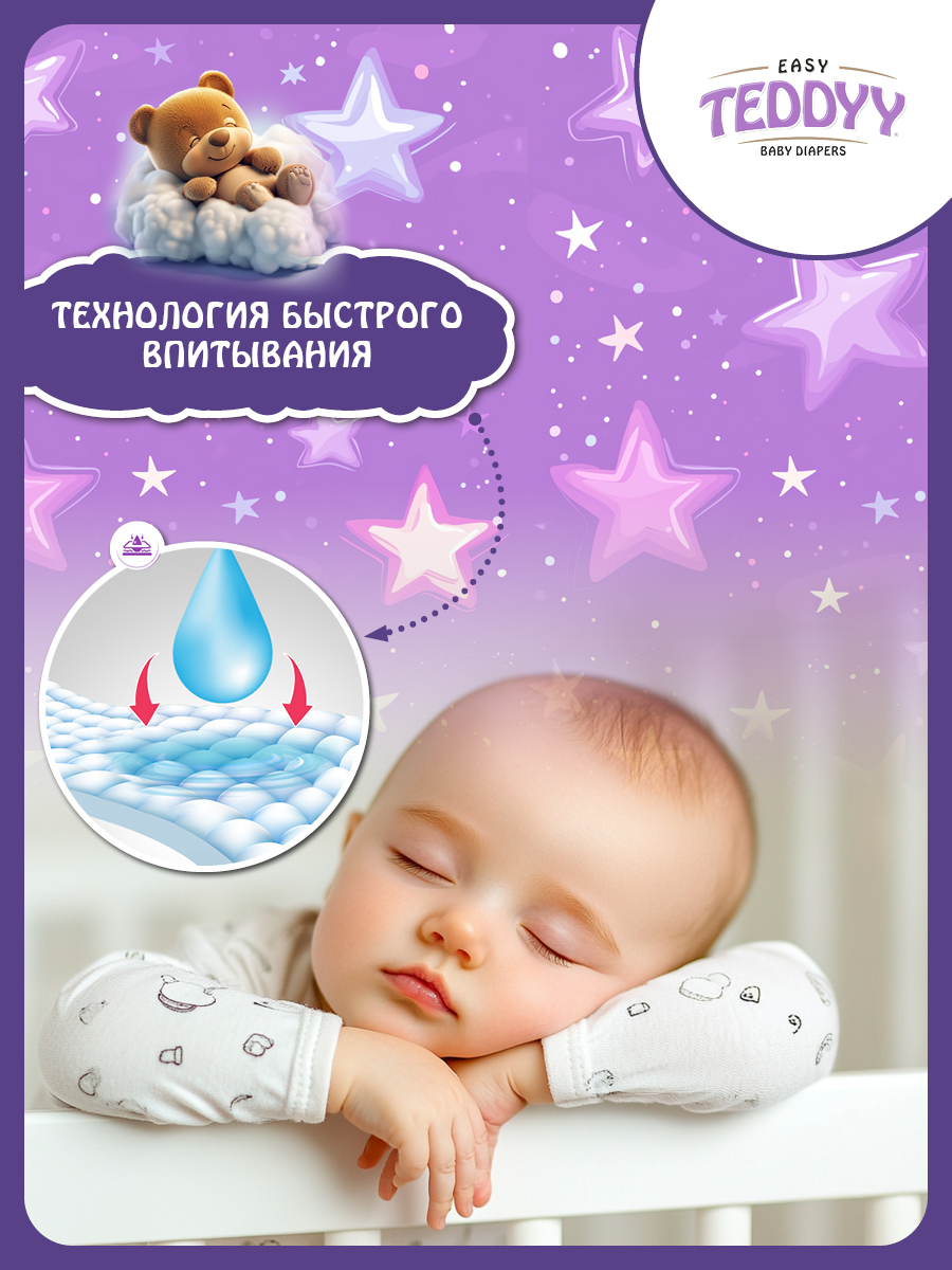 Подгузники Teddy Baby Easy - фото 4