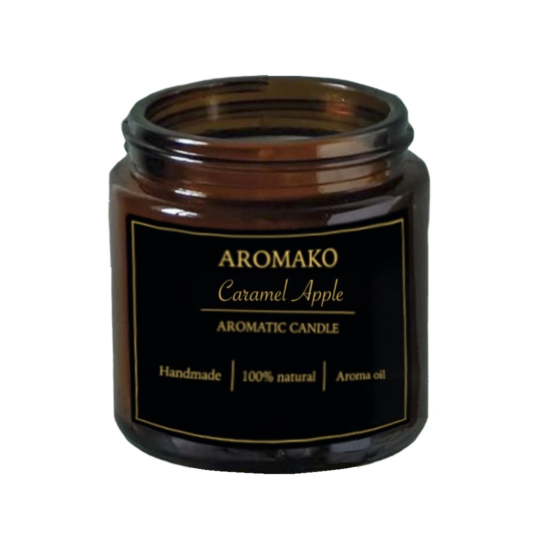 Ароматическая свеча AromaKo Caramel Apple 250 гр - фото 1