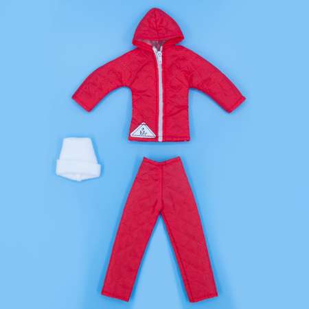Набор одежды Модница для куклы 29-30 см мужской 5544 красный