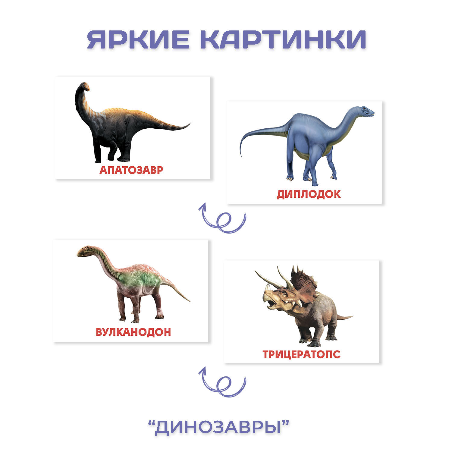 Карточки Проф-Пресс развивающие комплект из 3 уп по 19 шт 120х180 мм Буквы и цифры+динозавры+одежда и обувь