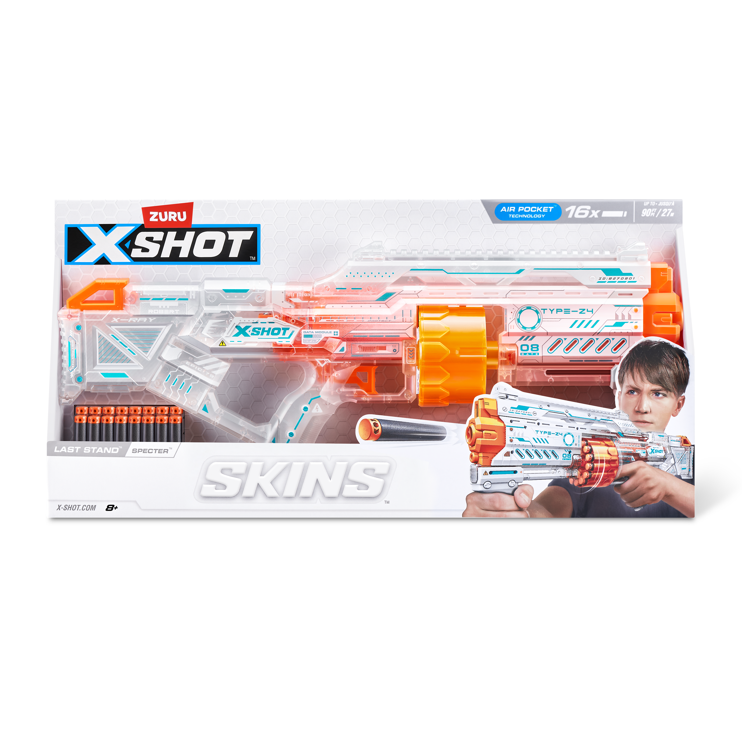 Набор игровой XSHOT Skins Last Stand Specter 36518P - фото 11