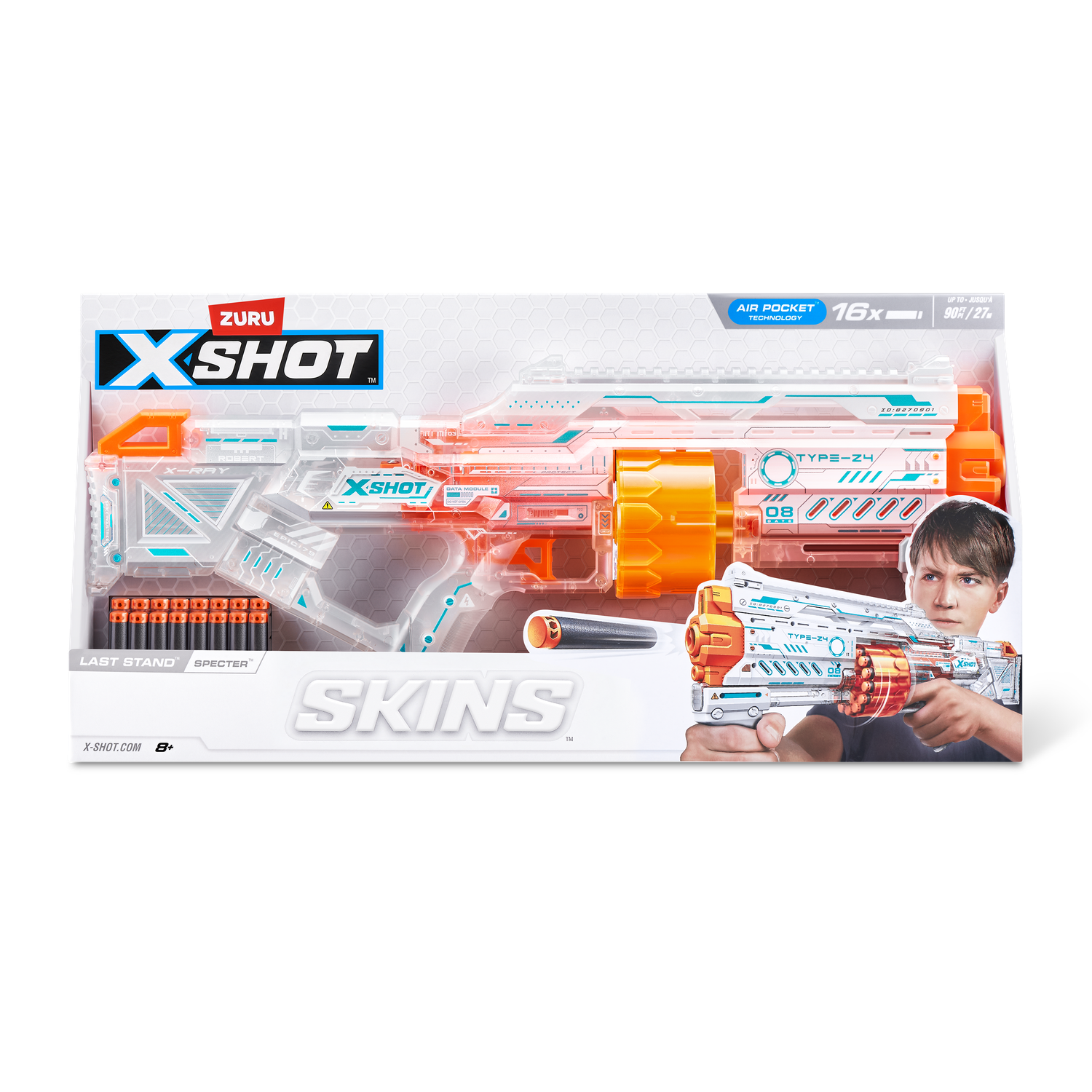 Набор игровой XSHOT Skins Last Stand Specter 36518P - фото 11