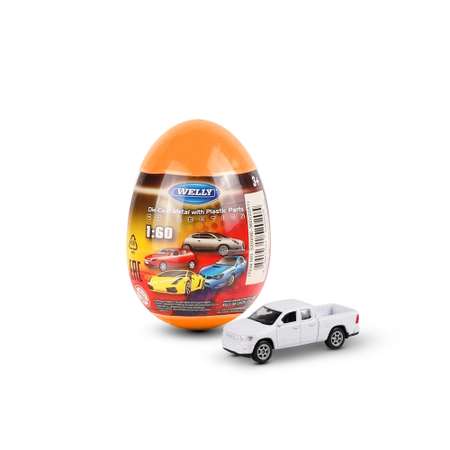 Машинка Welly 1:60 Яйцо-сюрприз в ассортименте 52020E-36D(23A)