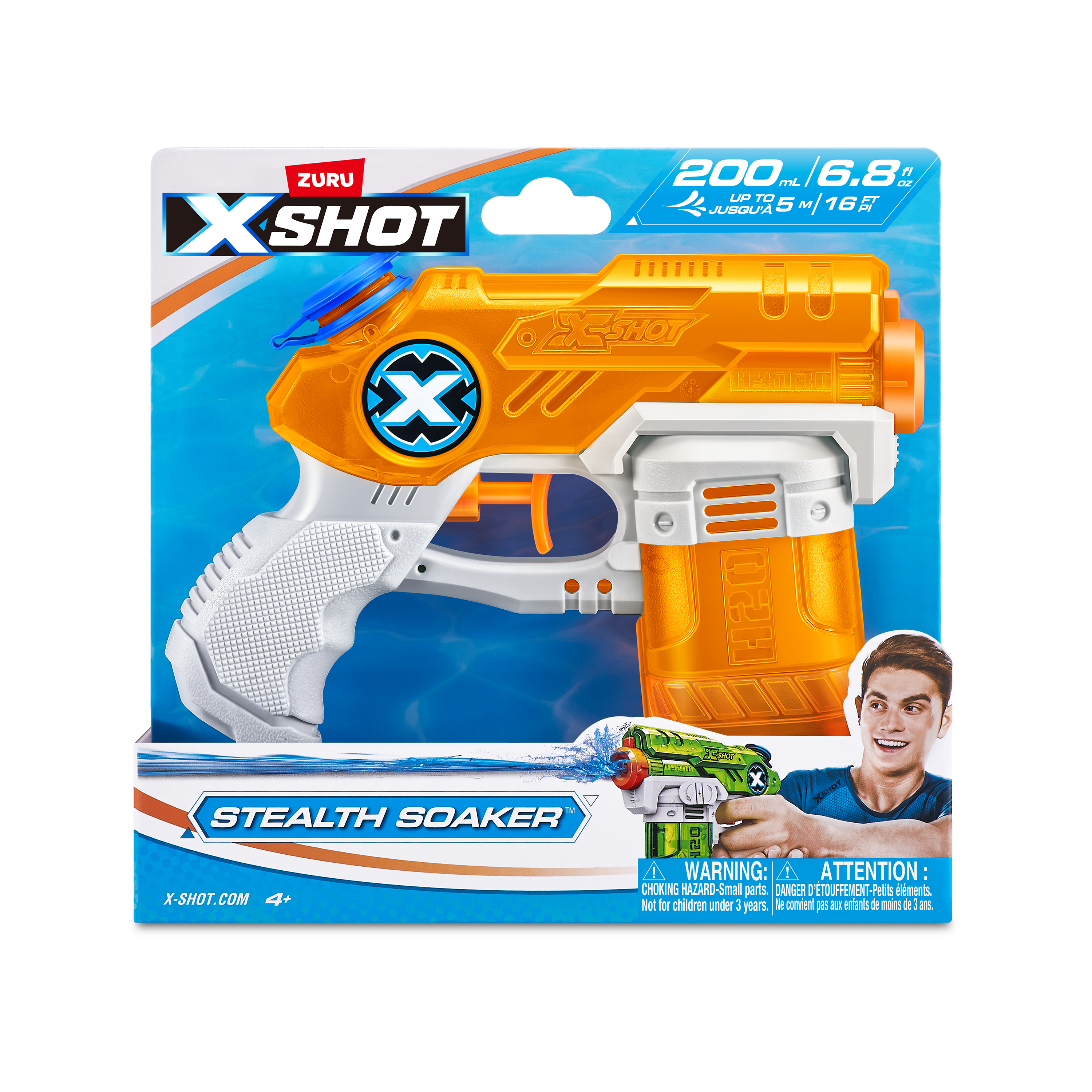 Бластер водный Zuru Zuru XSHOT  Water Стелс Сокер в ассортименте - фото 19