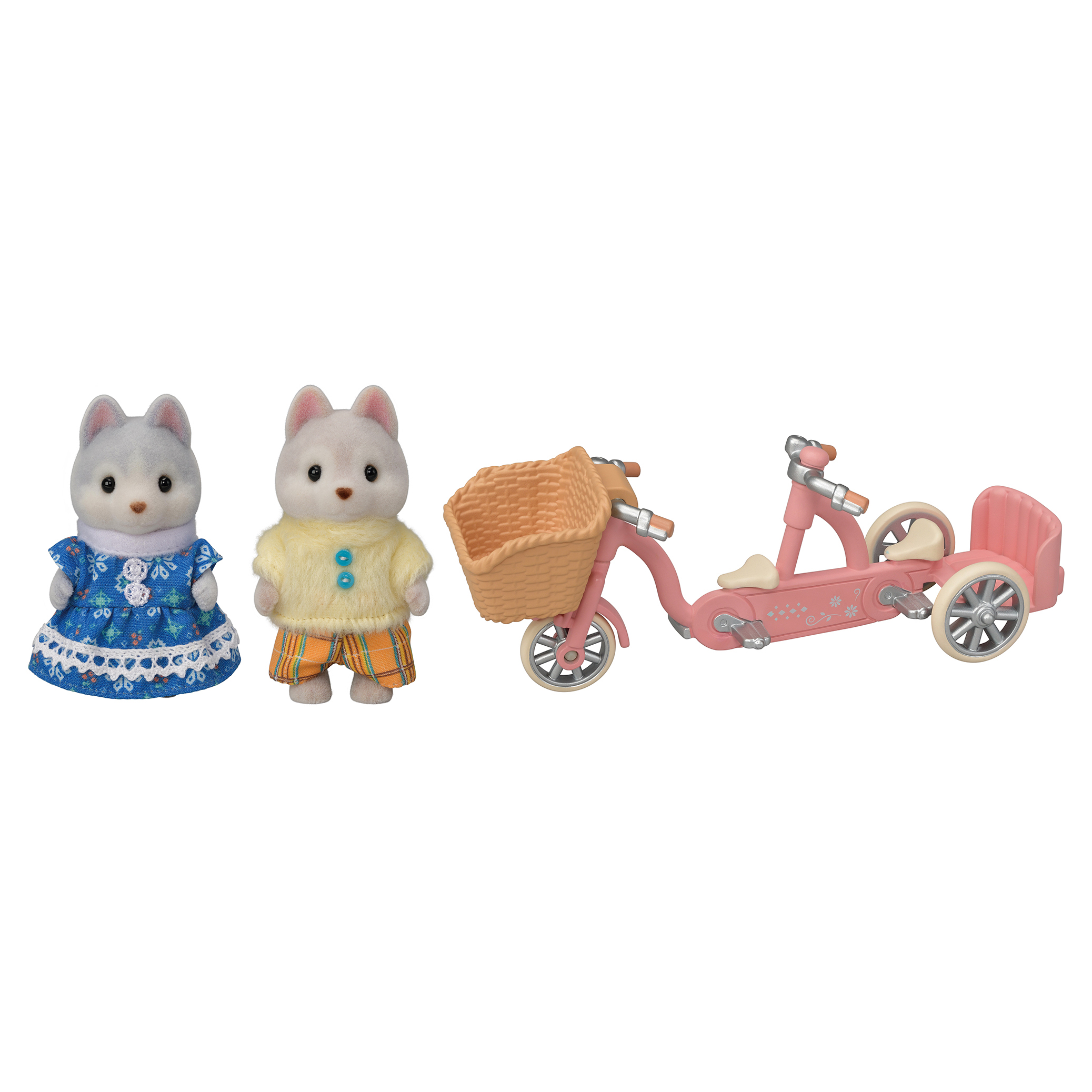 Игровой набор Sylvanian Families Брат и сестра Хаски - фото 2